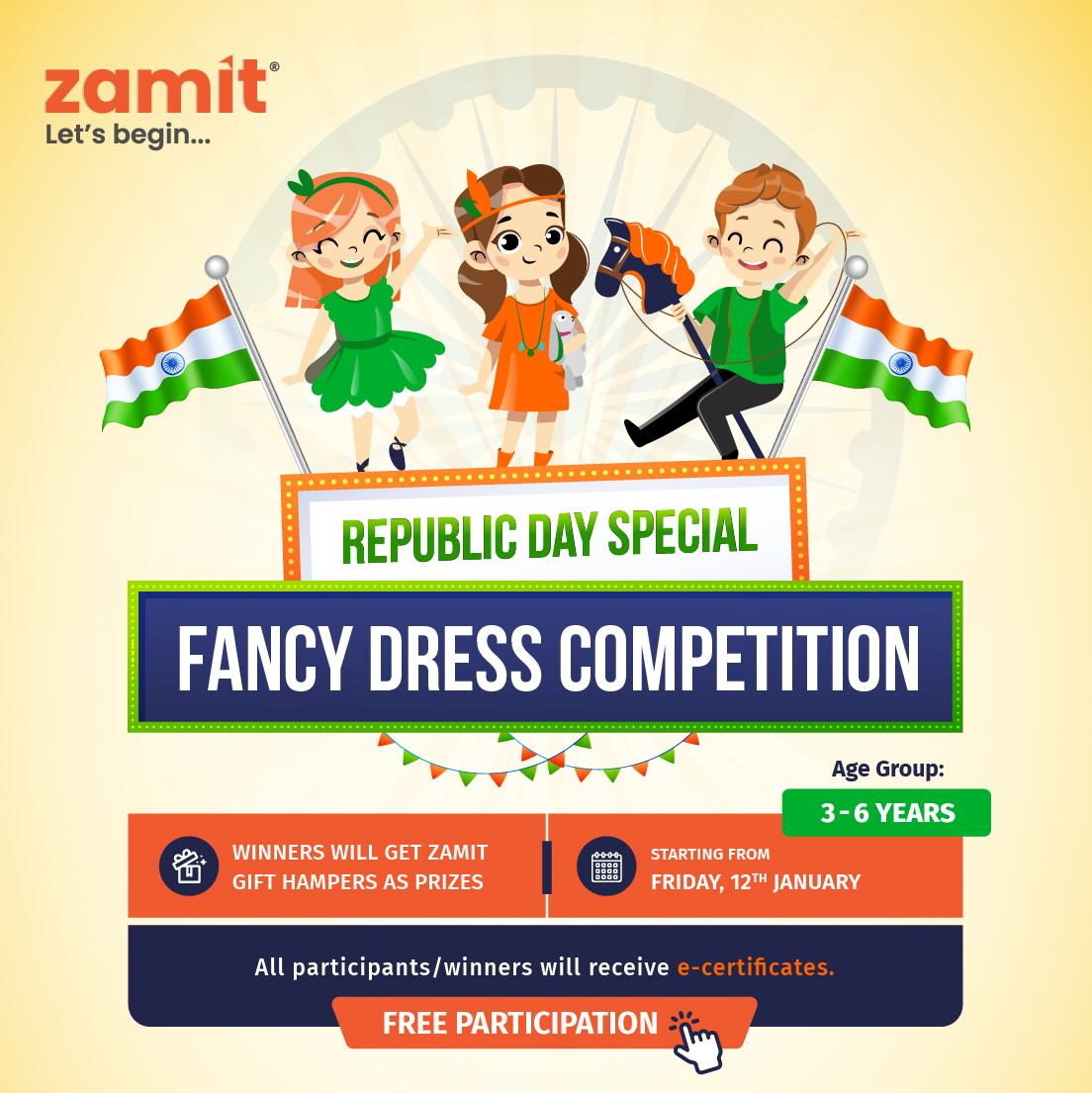 Buy AFC Fancy Dresses Patriotic Costume for Independence Day/Republic Day  Costume for Girl 13-14 Year Online at Low Prices in India - Amazon.in